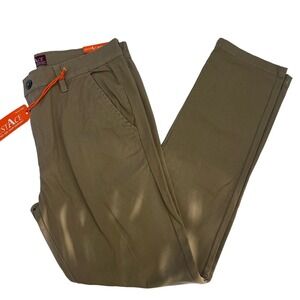 West Ace Men's Stretch Flex Chino Khaki Trouser Size 32/30